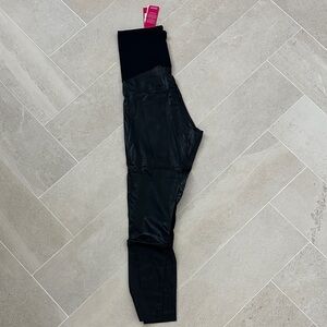 Commando Maternity Faux Leather Leggings